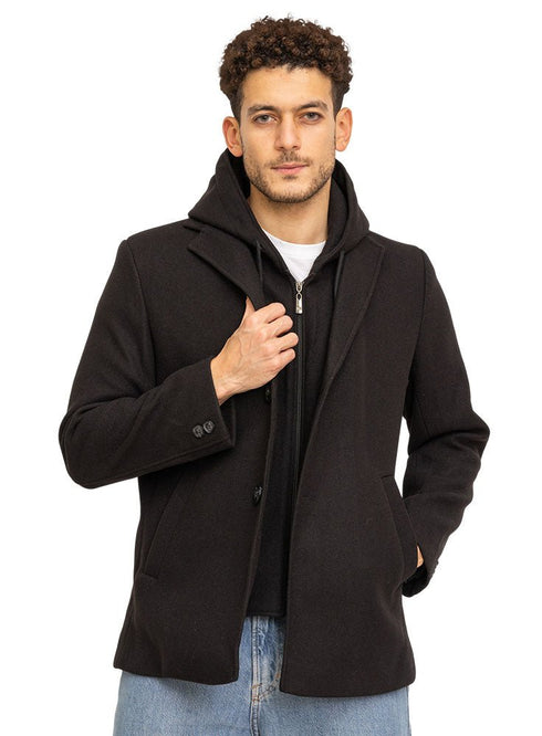 Black Hoodie Balto Jacket - Khotwh